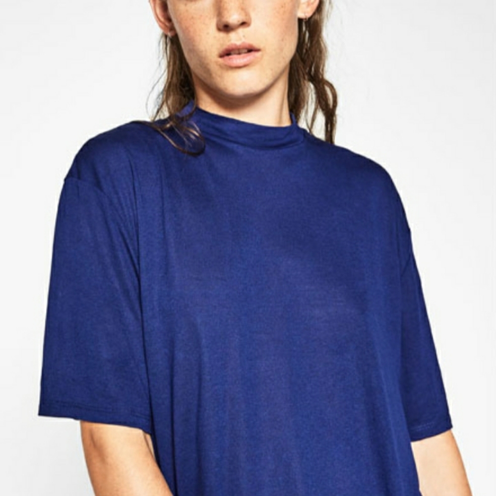 Blue Zara Tunic